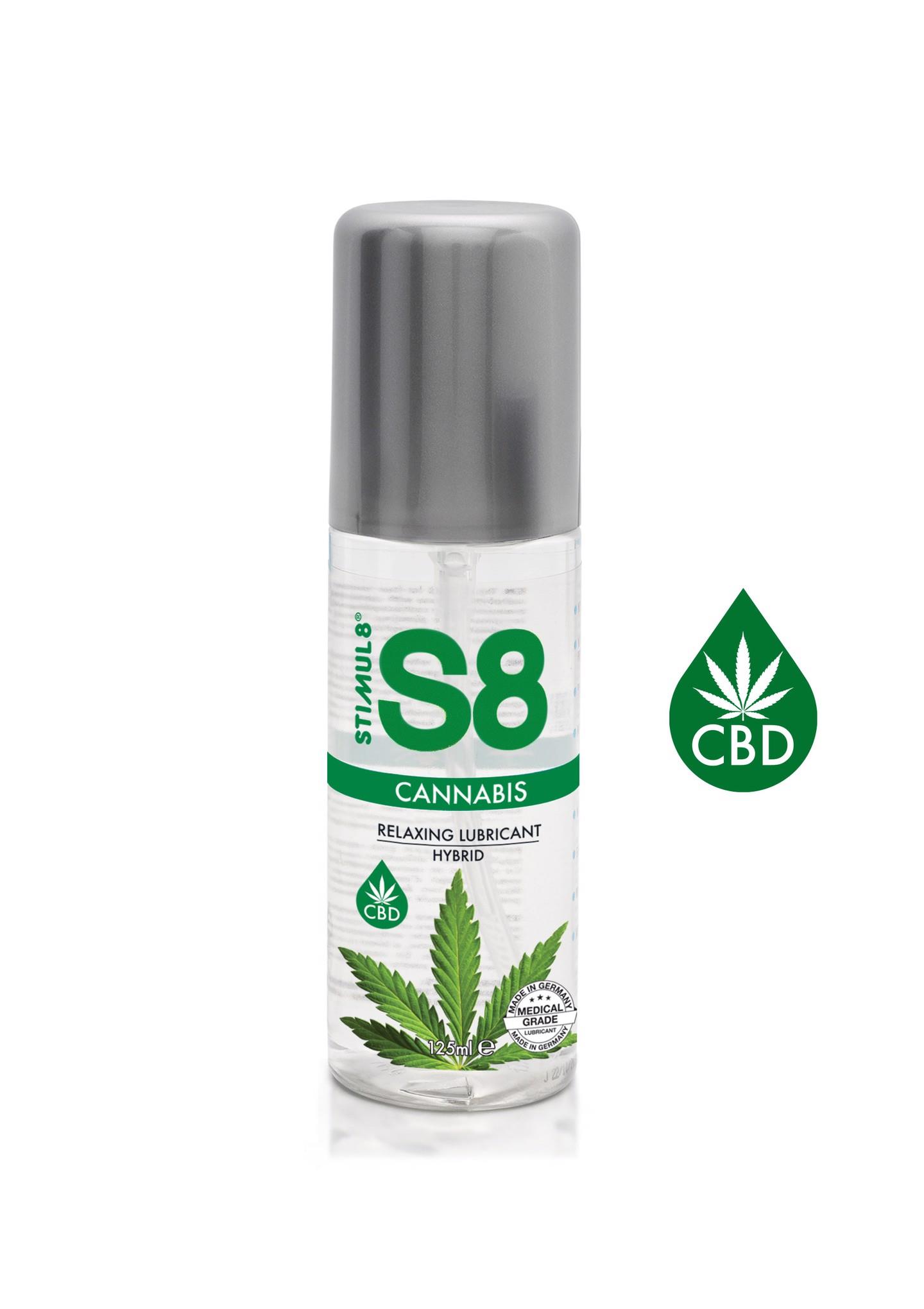 S8 Hybrid Cannabis hibridinis lubrikantas 125 ml Cannabis