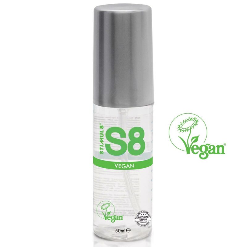 S8 Vegan veganiškas vandens pagrindo lubrikantas 50 ml Natural