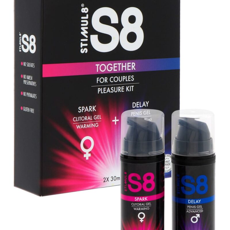 S8 Together rinkinio lubrikantų rinkinys porai Natural