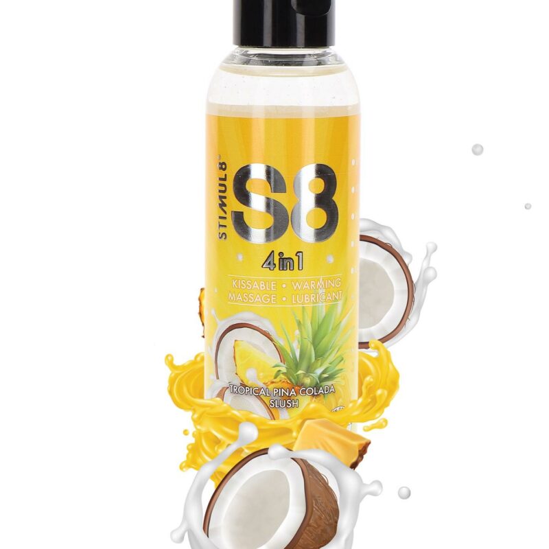 S8 4-in-1 Dessert Lube 4 viename deserto lubrikantas 125 ml Pineapple
