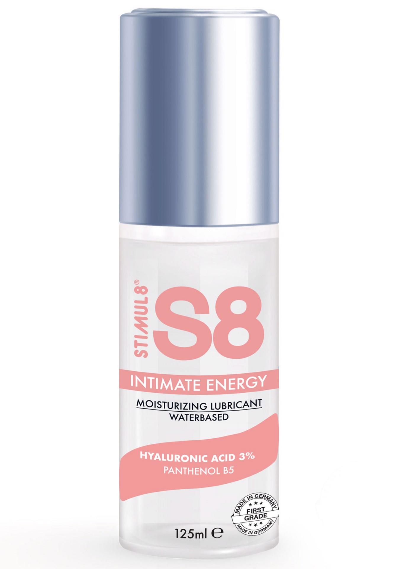 S8 Intim Energy energizuojantis vandens pagrindo lubrikantas 125 ml - Image 3