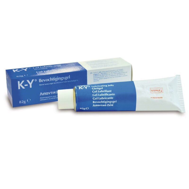 K-Y Lubricating Jelly vandens pagrindo lubrikantas 82 g