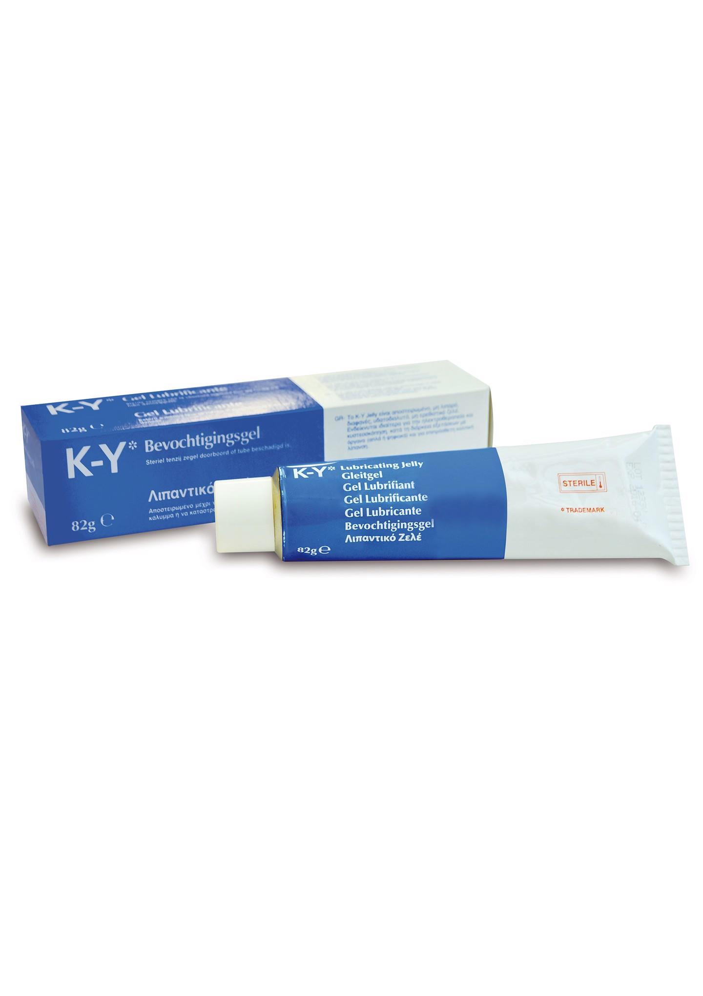 K-Y Lubricating Jelly vandens pagrindo lubrikantas 82 g