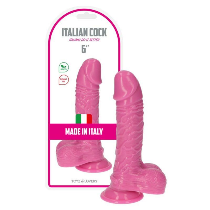 Realistiškas dildo „Michelangelo“ rožinis