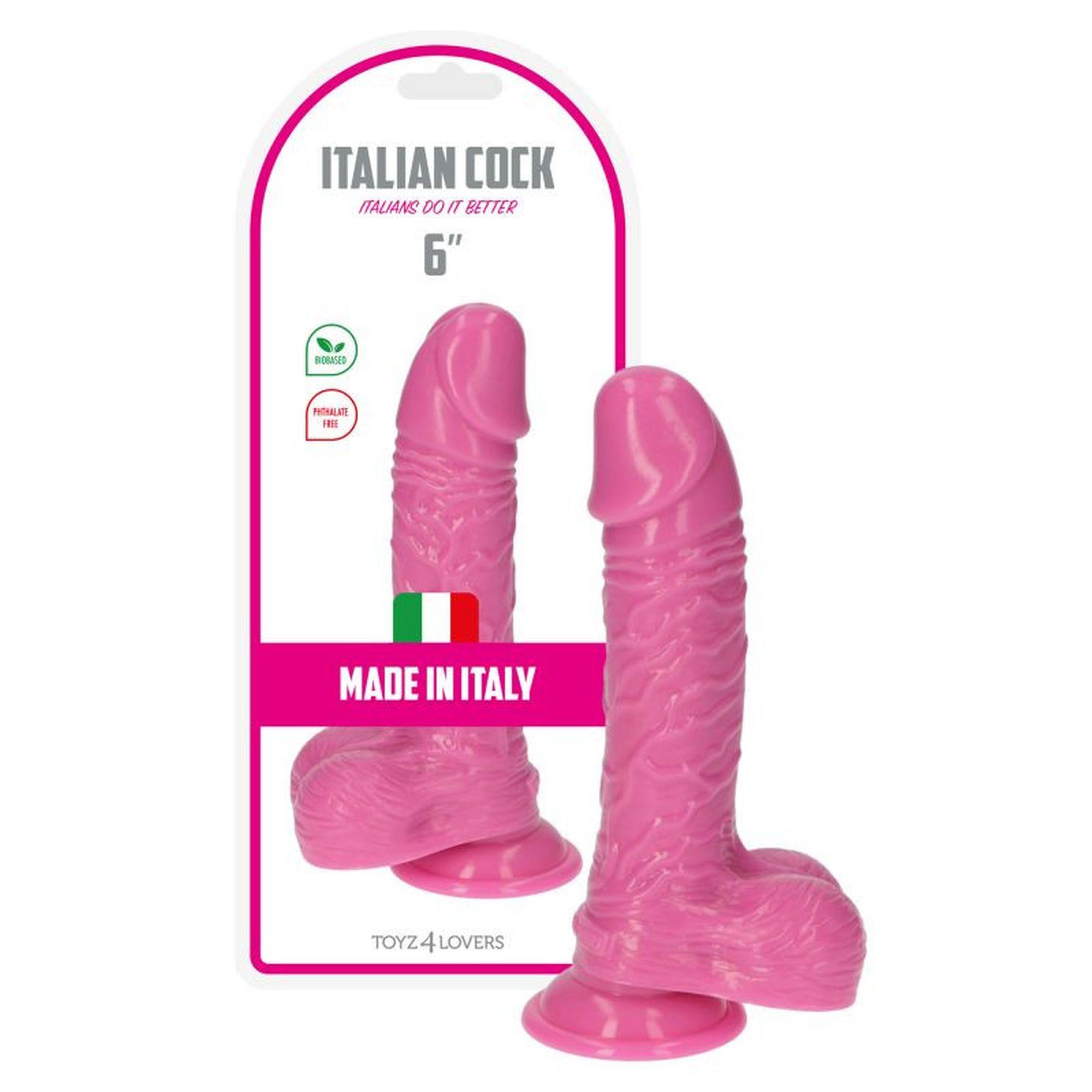 Realistiškas dildo „Michelangelo“ rožinis