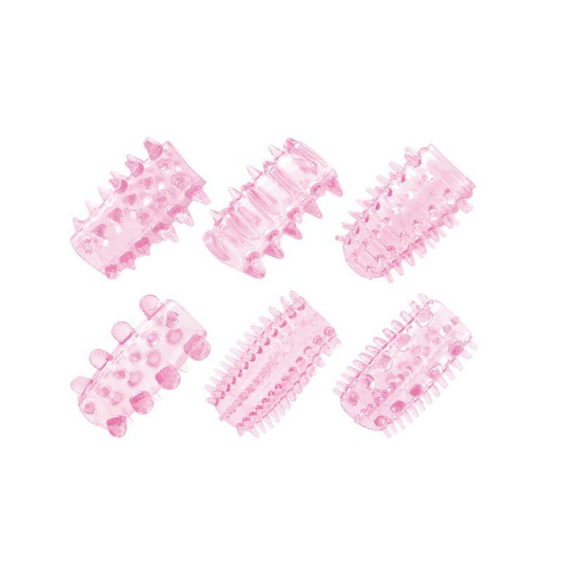 Kit di 6 anelli fallici flessibili Timeless – penio žiedų rinkinys