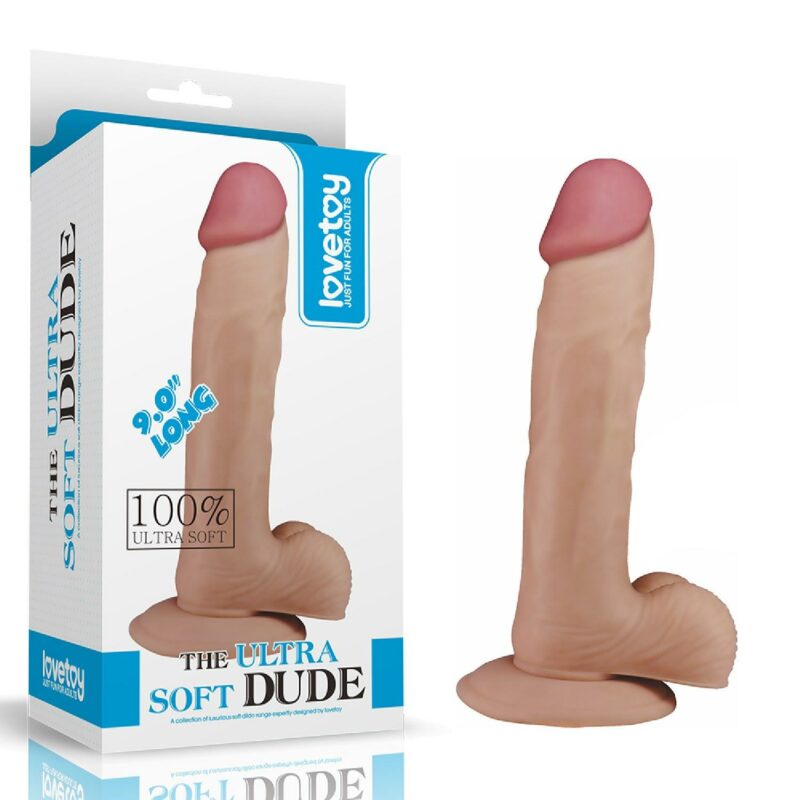 Dildo Ultra Soft Dude (9″)