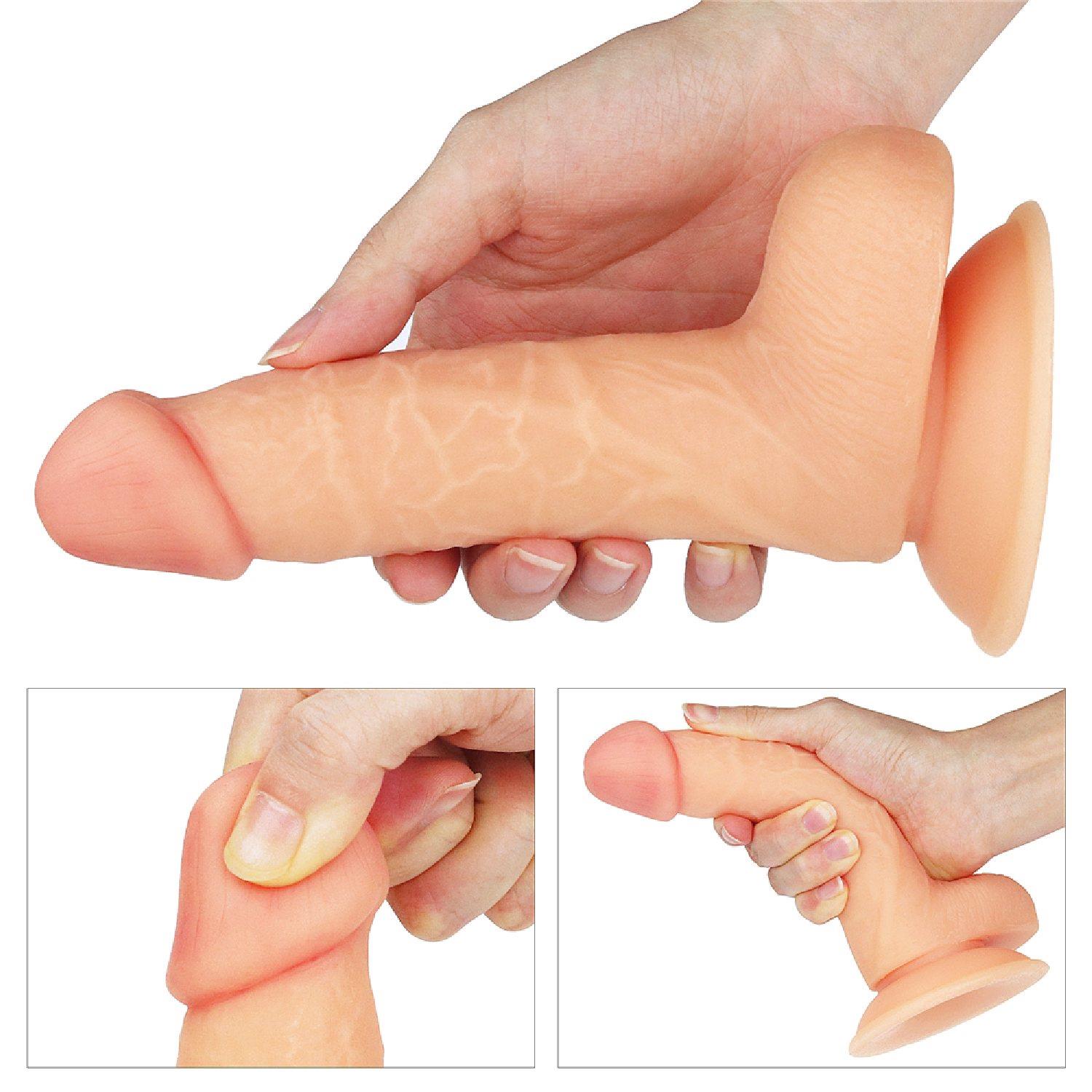 Dildo Ultra Soft Dude (7″) - Image 3