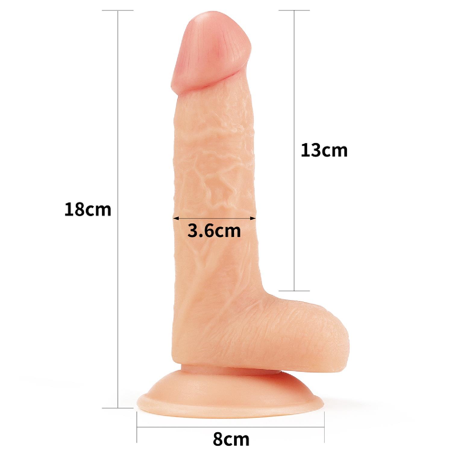 Dildo Ultra Soft Dude (7″) - Image 9