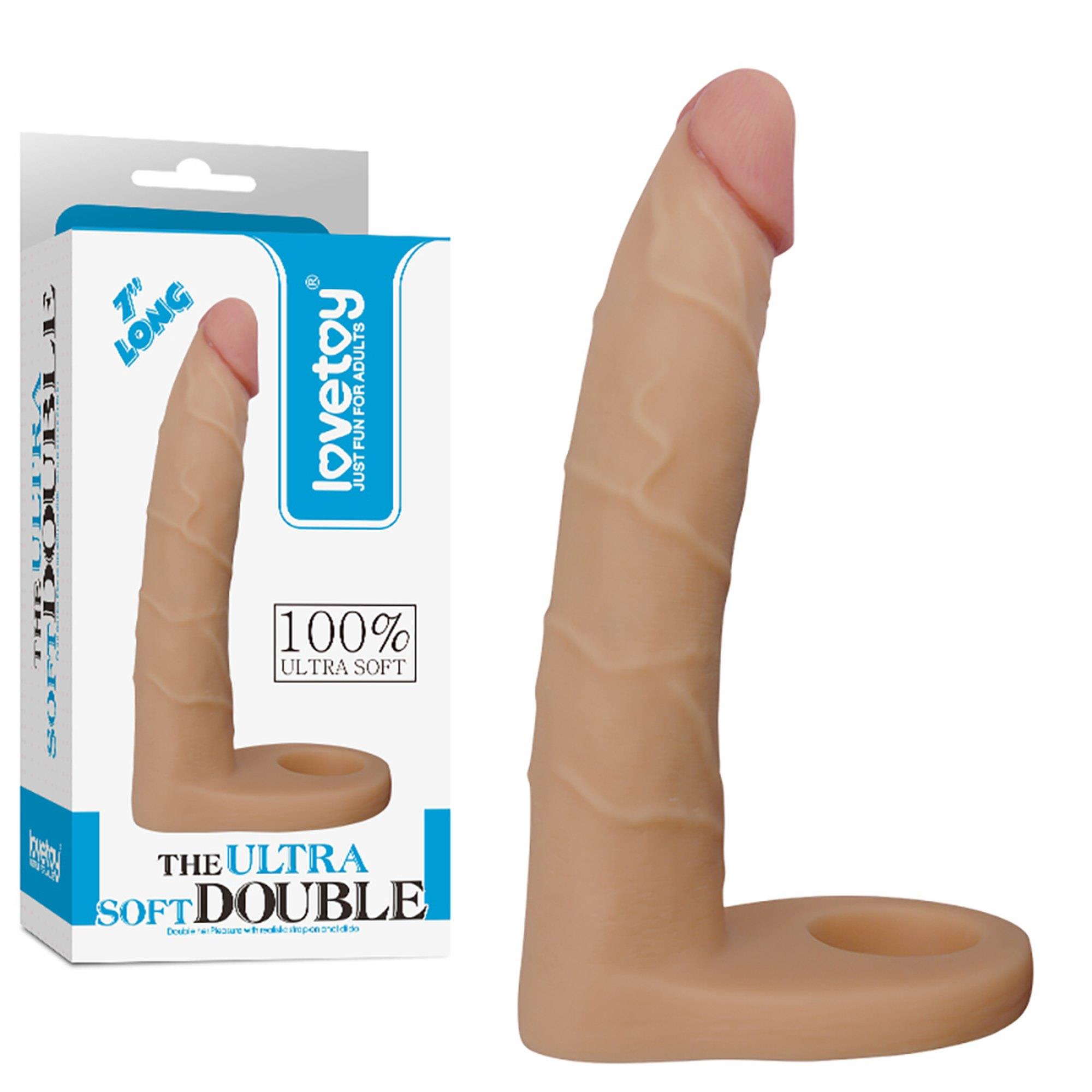 Dvigubas dildo Ultra Soft Double (7″)