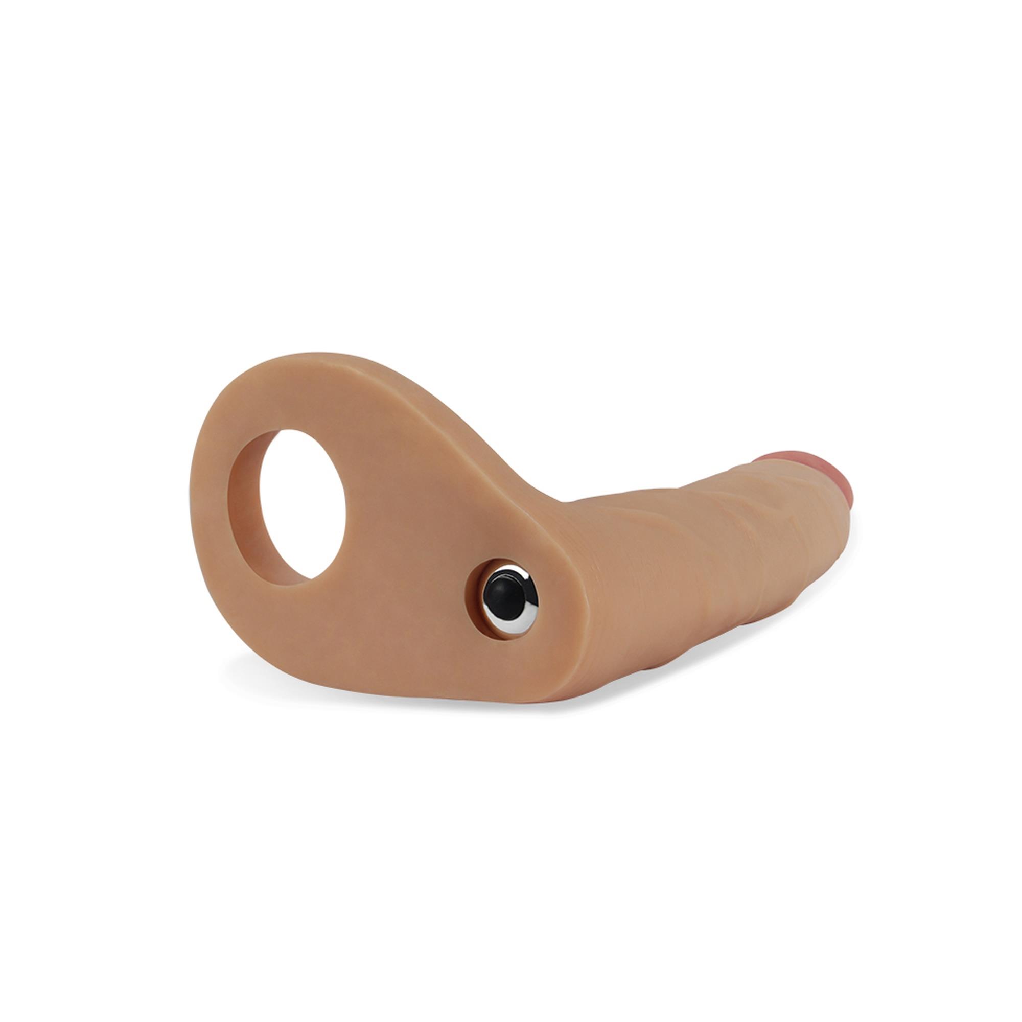 Dvigubas vibruojantis dildo Ultra Soft Double (7″) - Image 4