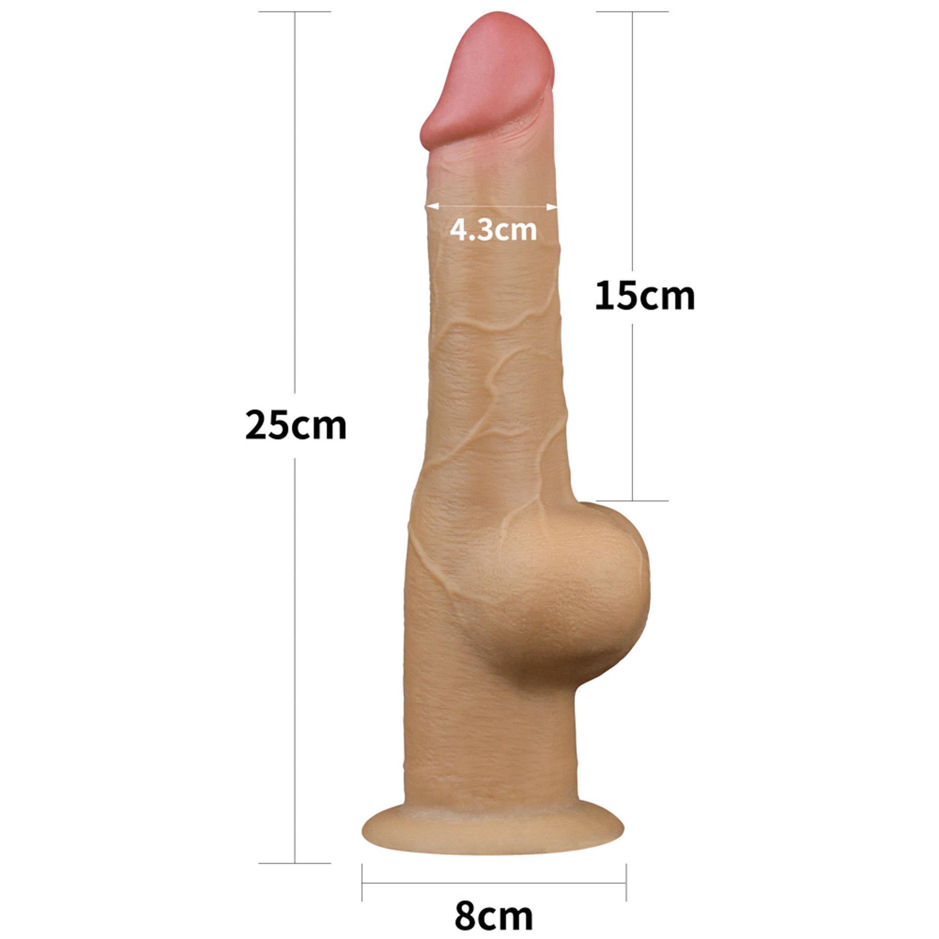 Silikoninis realistiškas dildo 7.9 cm - Image 2