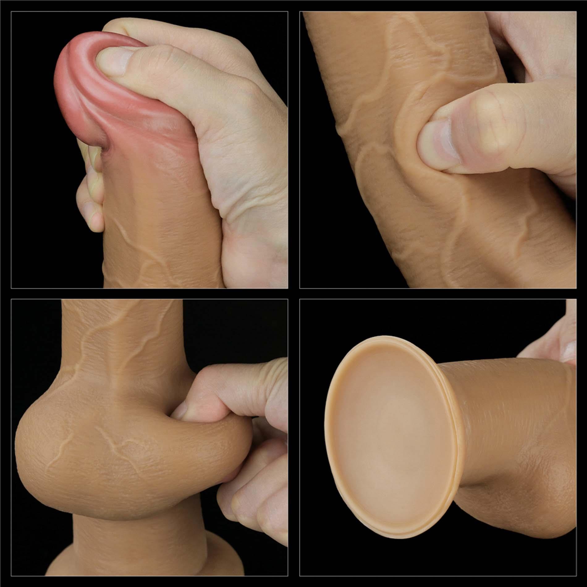 Silikoninis realistiškas dildo 7.9 cm - Image 4