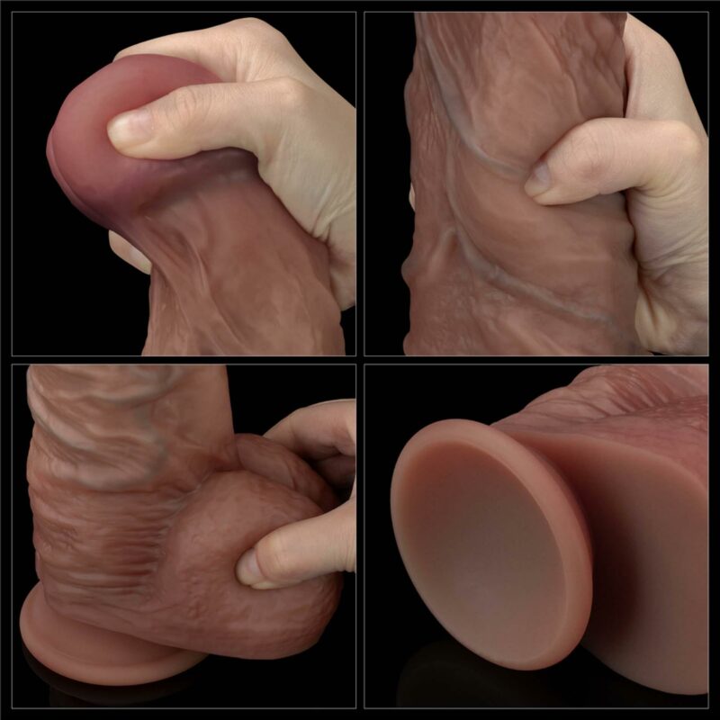 Silikoninis realistiškas dildo 26.7 cm