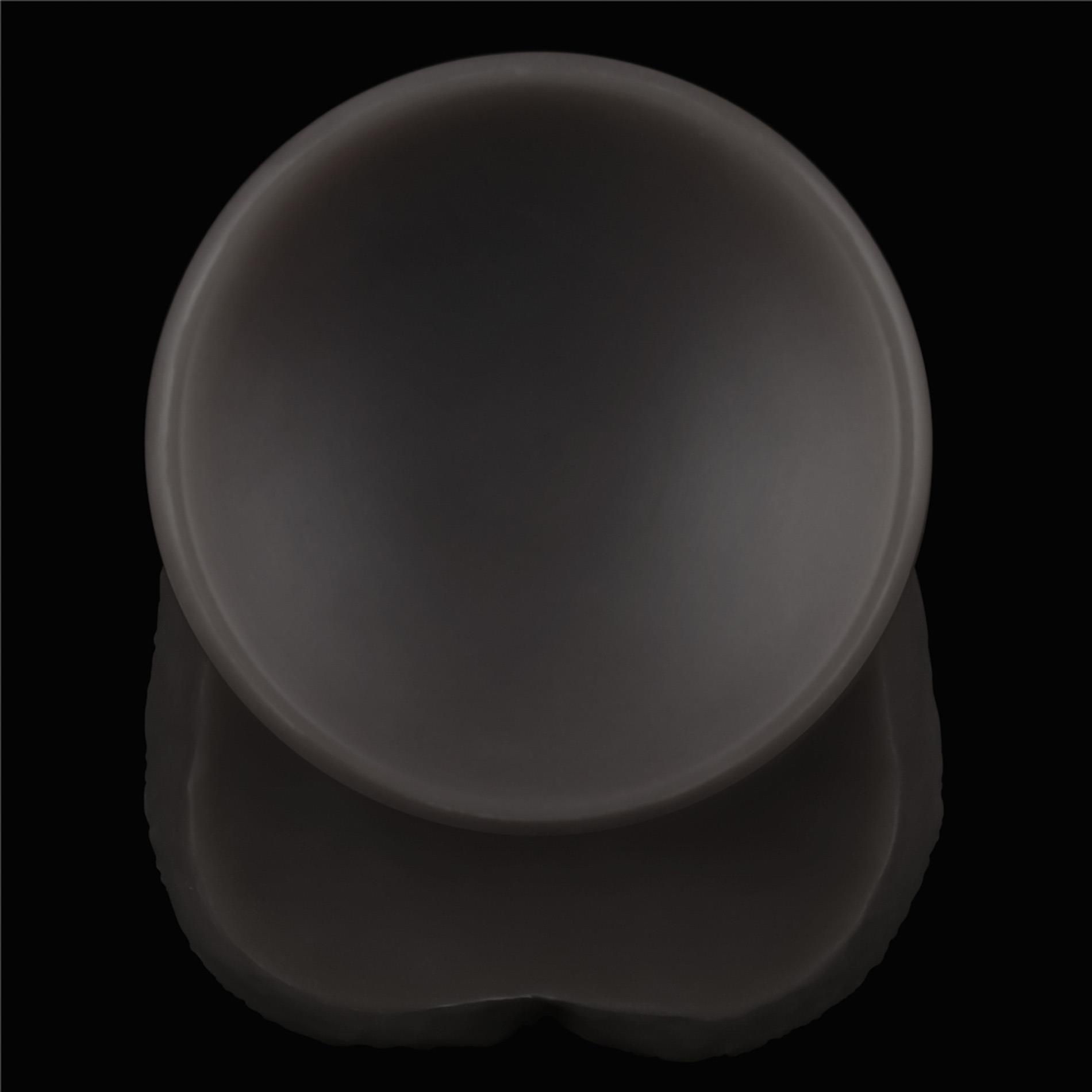 Silikoninis realistiškas dildo 36.8 cm (juodas) - Image 12