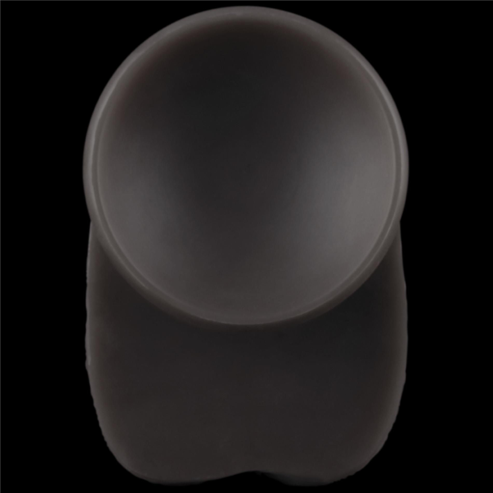 Silikoninis realistiškas dildo 40.6 cm (juodas) - Image 9