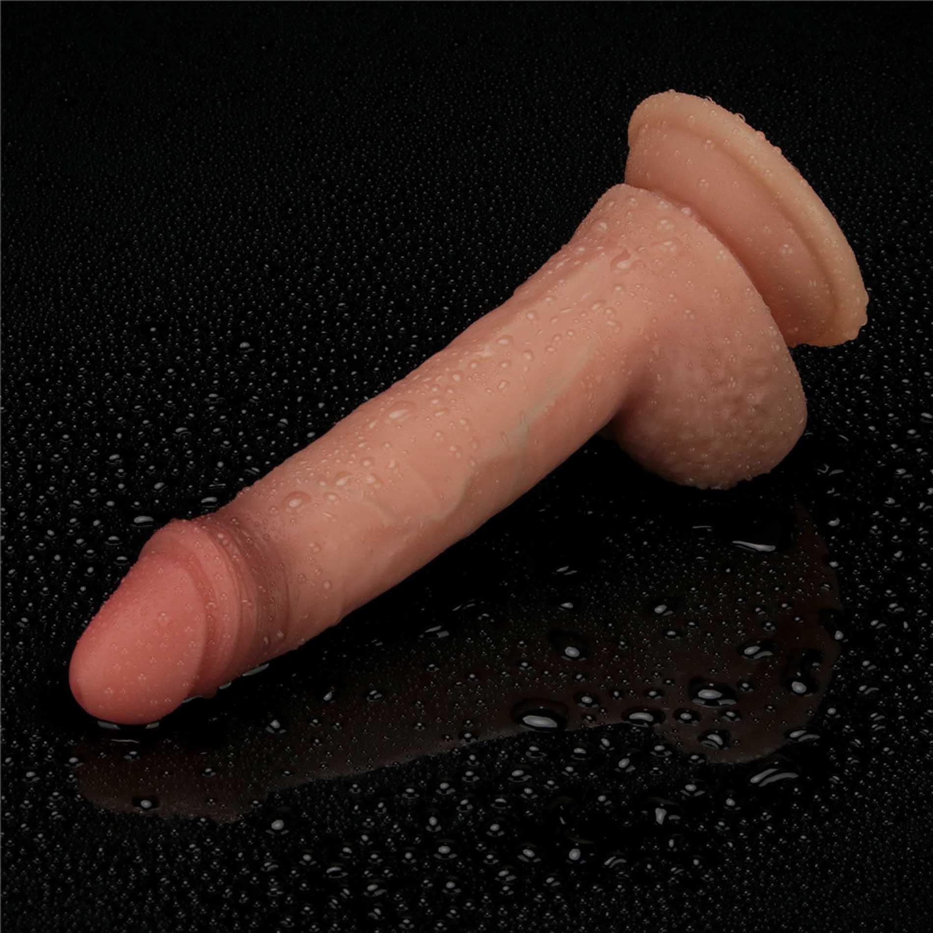 Silikoninis realistiškas dildo 19 cm - Image 16