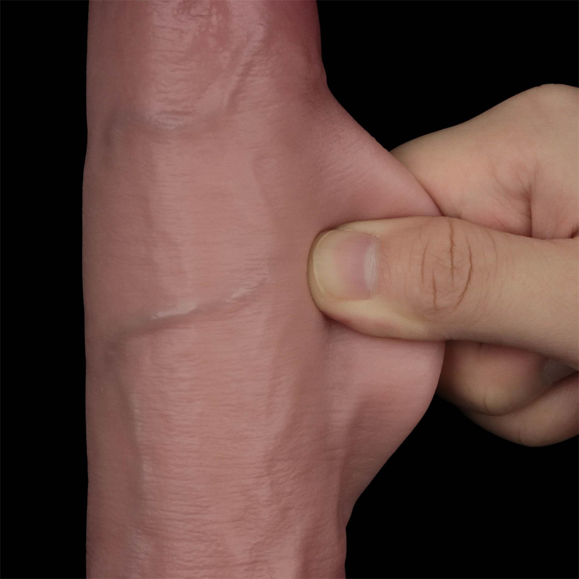 Silikoninis realistiškas dildo 22.8 cm - Image 11