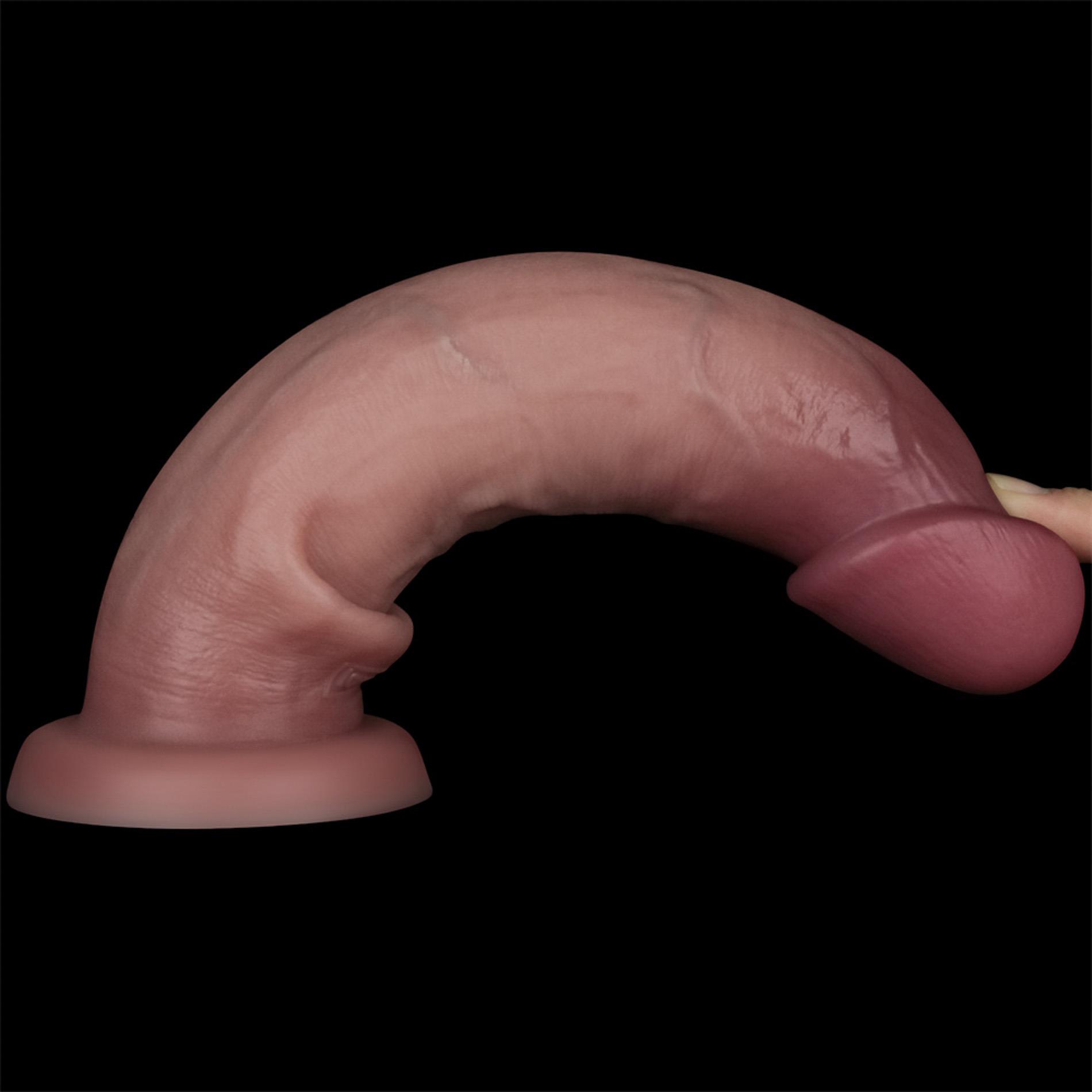 Silikoninis realistiškas dildo 22.8 cm - Image 12