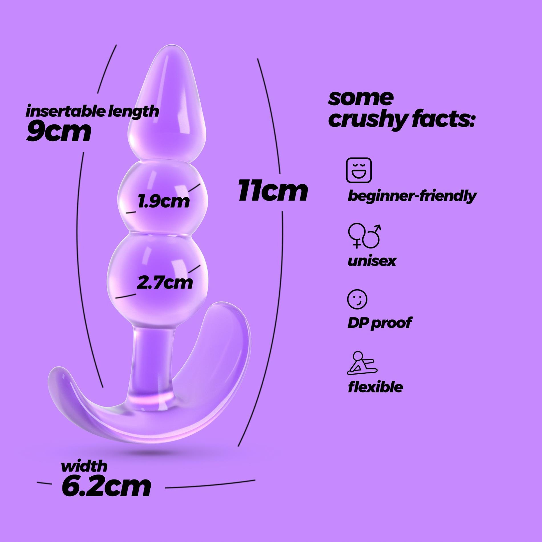 CRUSHIOUS THE PLUNGER ANAL PLUG – analinis žaislas - Image 5