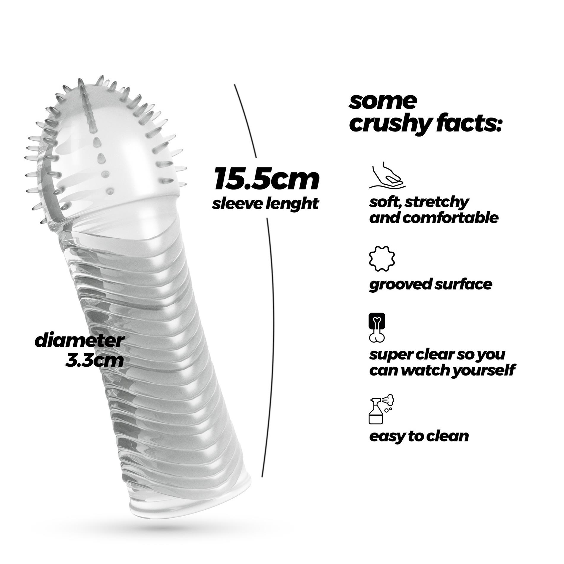 Rievėta penio mova Crushious - Image 7