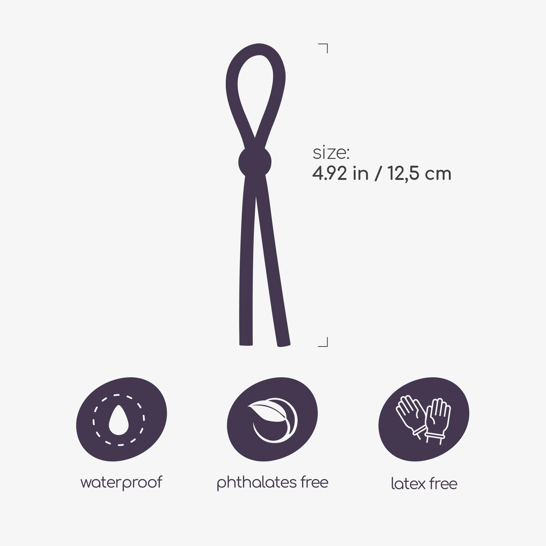 Silikoninis penio žiedų rinkinys Crushious - Image 9