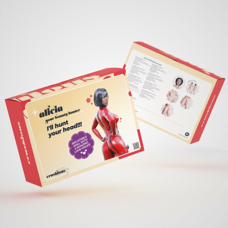 Pripučiama sekso lėlė Alicia (bounty hunter) Crushious