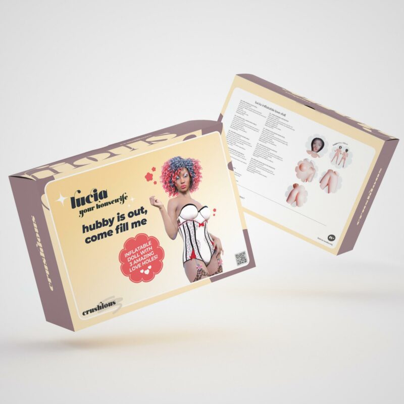 Pripučiama sekso lėlė Lucia (housewife) Crushious