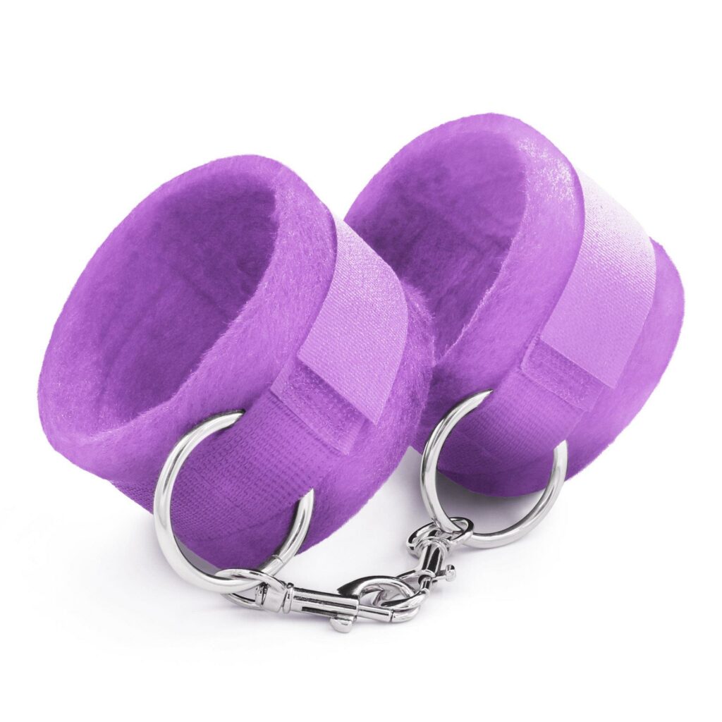 Velcro antrankiai (violetiniai) 40 cm grandinė