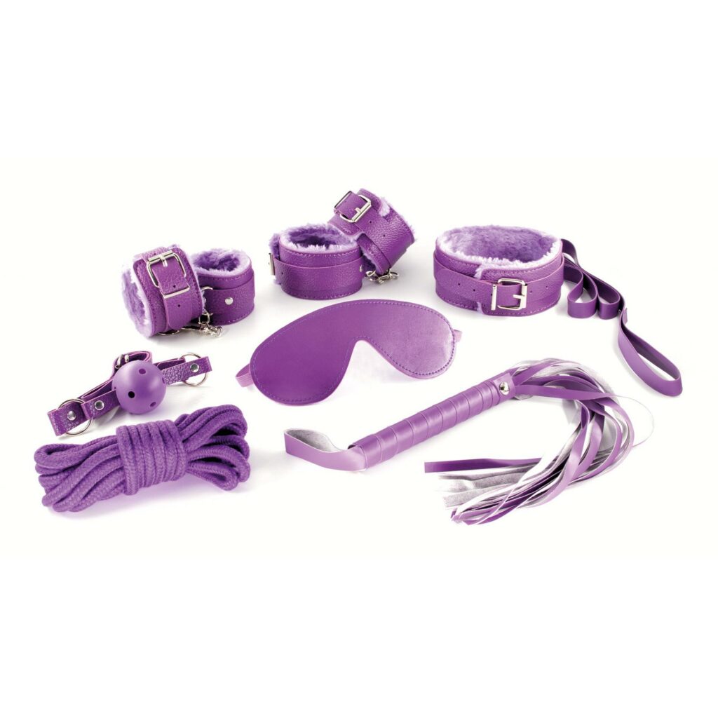 BDSM rinkinys (violetinis) Crushious