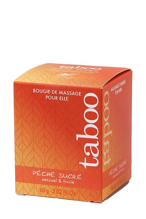 Peche Sucre Bougie Massage