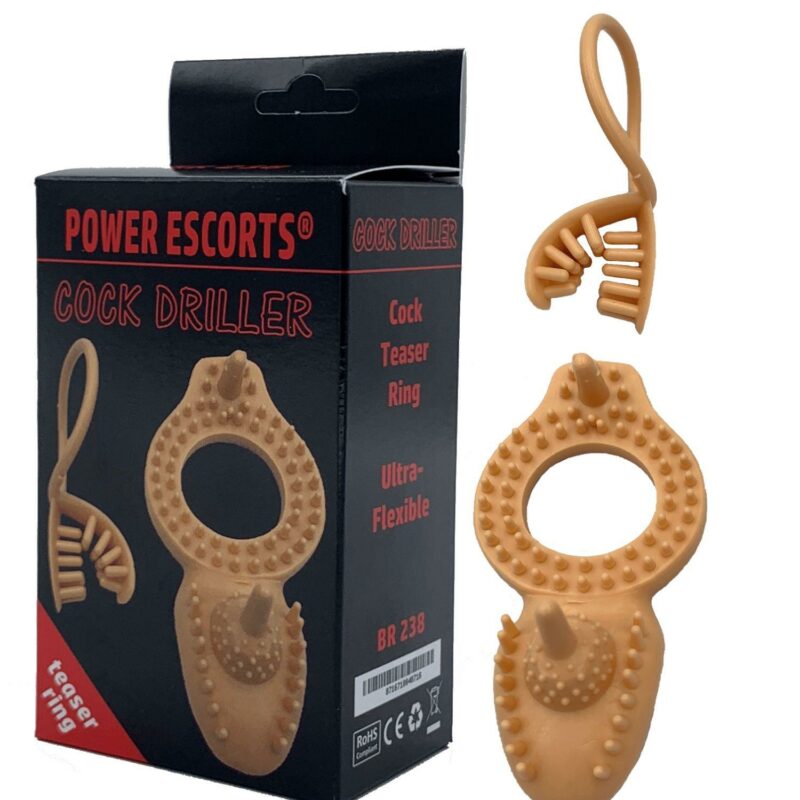 Cockdriller vibruojantys erekcijos žiedai (2 vnt.)