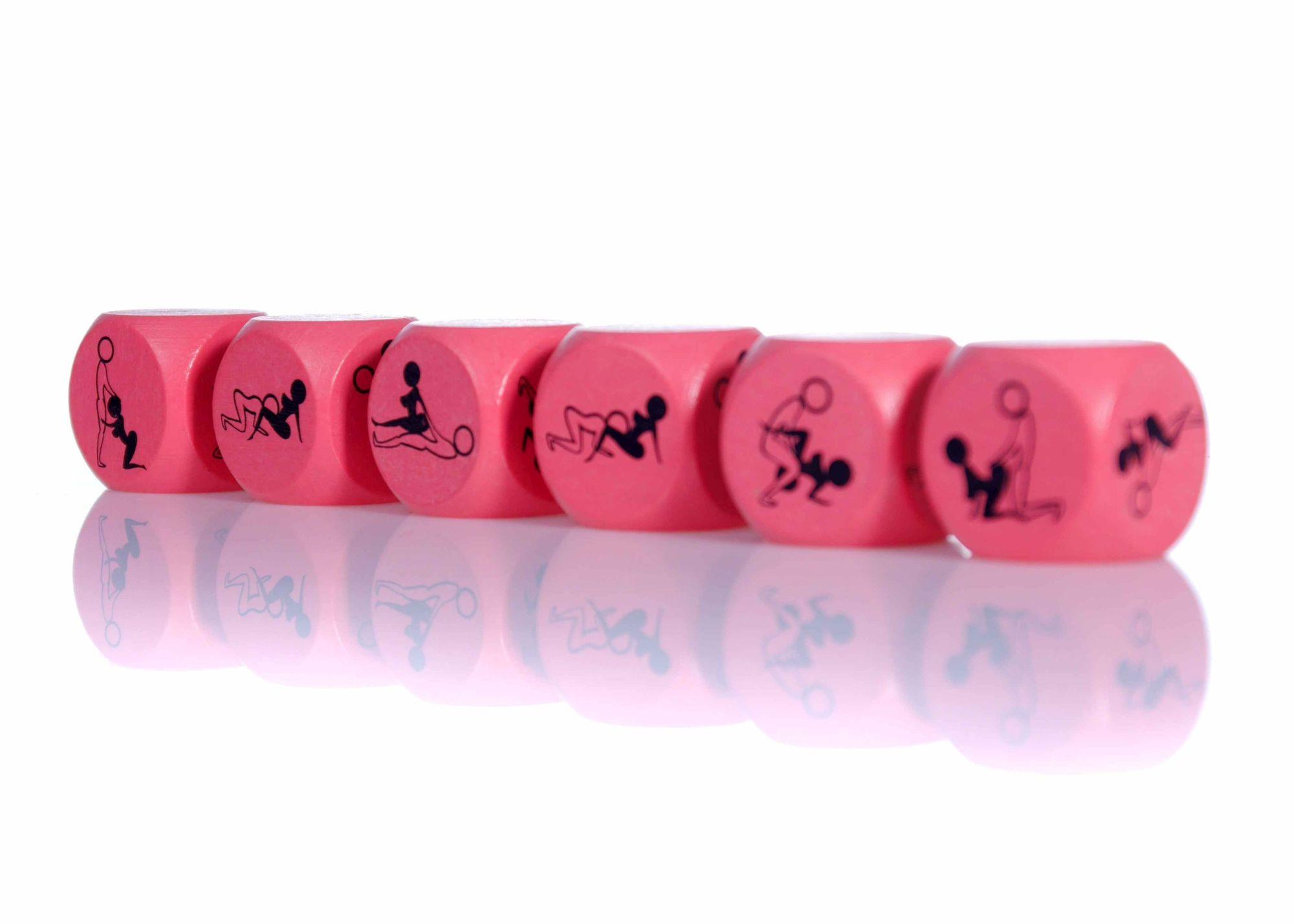 Meilės žaidimų kauliukas (rožinis) - Image 3