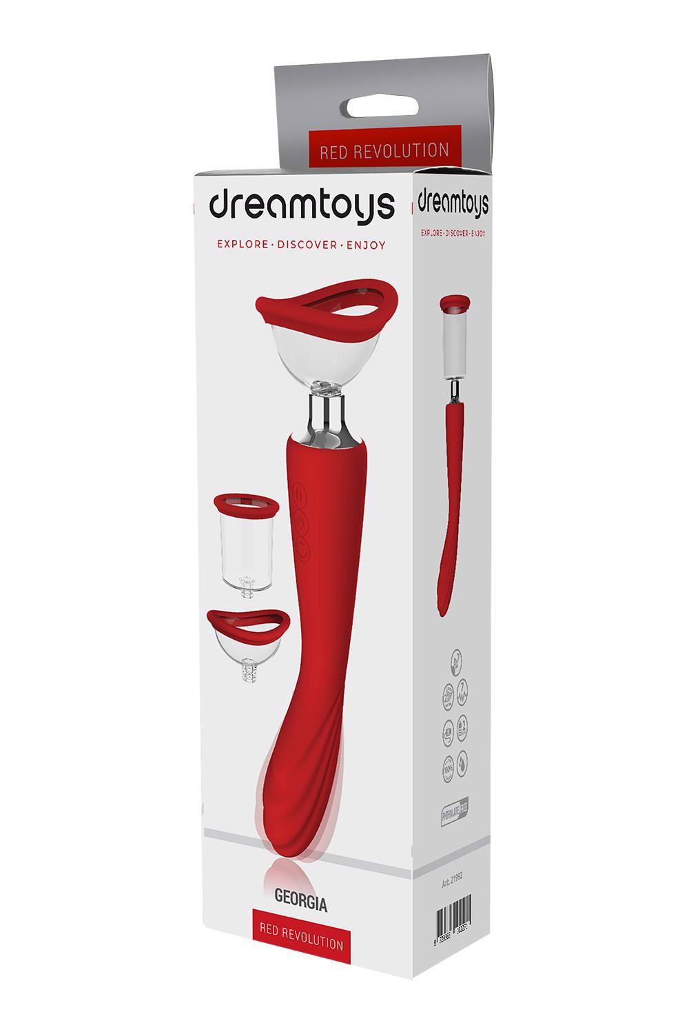 Dvigubas stimuliatorius Red Revolution GEORGIA