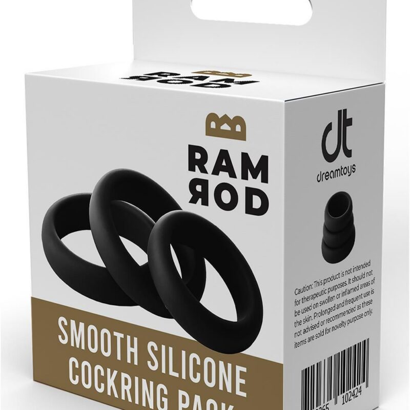 RAMROD Silikoninių penio žiedų rinkinys