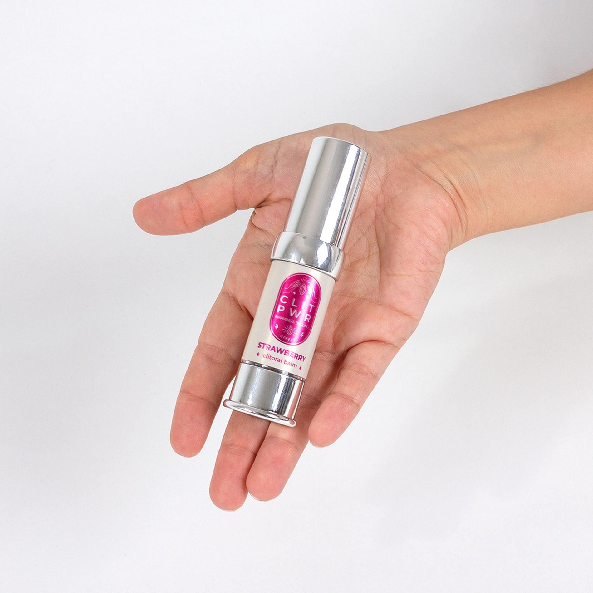 Klitorio balzamas CLIT PWR - Strawberry (15 ml) - Image 5