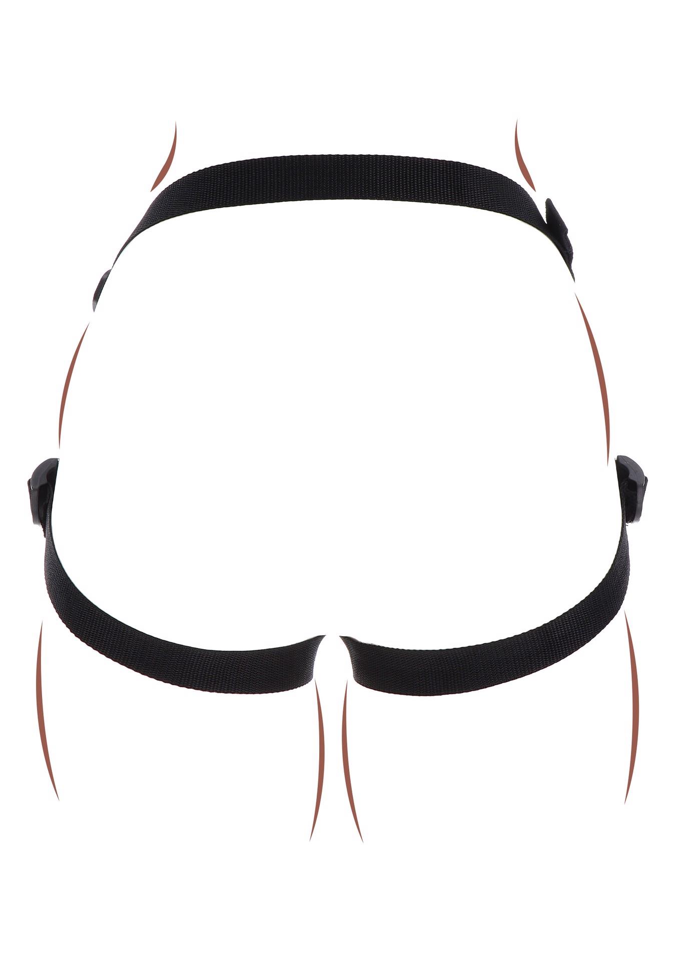 Strap-On Pleasure Harness – malonumo diržai (Juodi) - Image 7