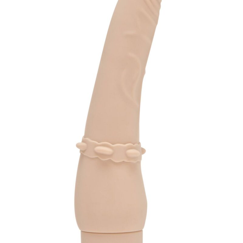 Classic Smooth – jausmingas silikoninis vibratorius (kūno spalvos)