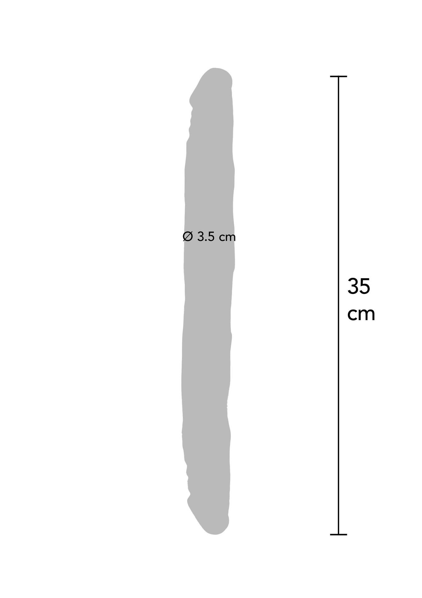 Double Dong 14 inch – įspūdingas dvipusis dildo (35 cm) - Image 9