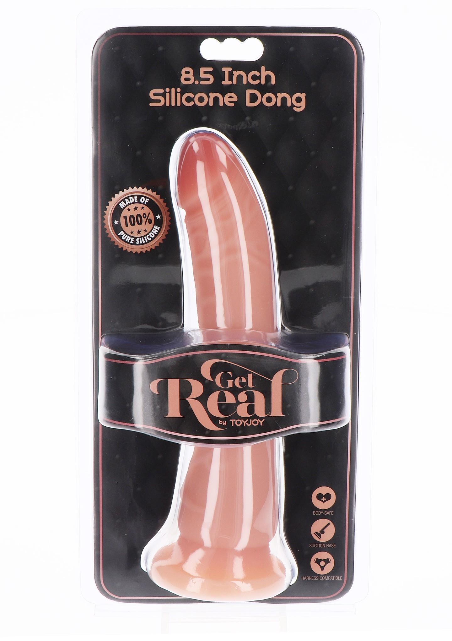 Get Real Silicone Dong – prabangus silikoninis dildo (8.5 colių) - Image 5
