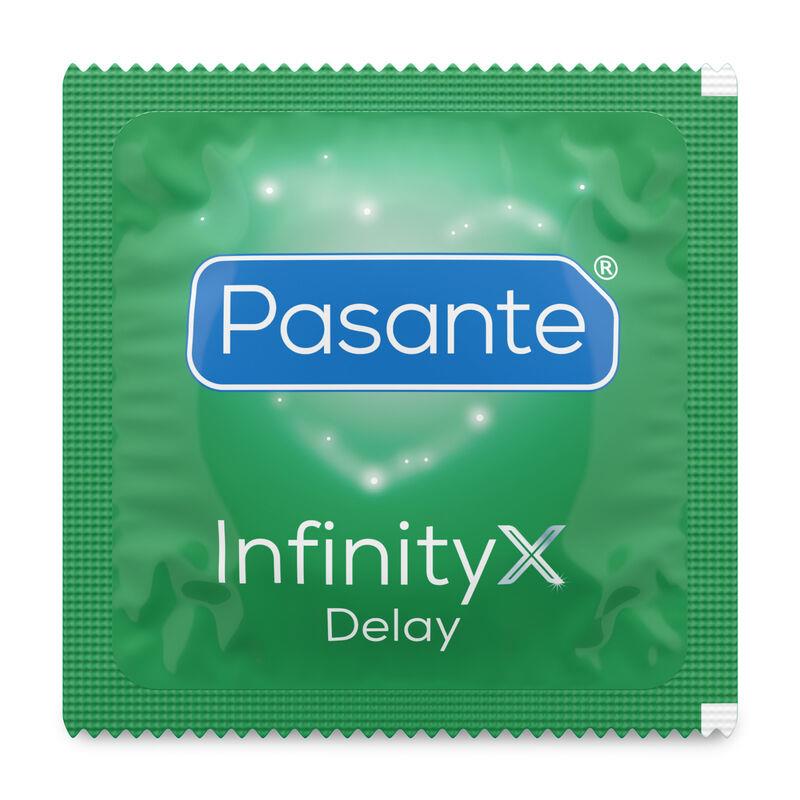 Pasante Delay Infinity prezervatyvas (1 vnt.)