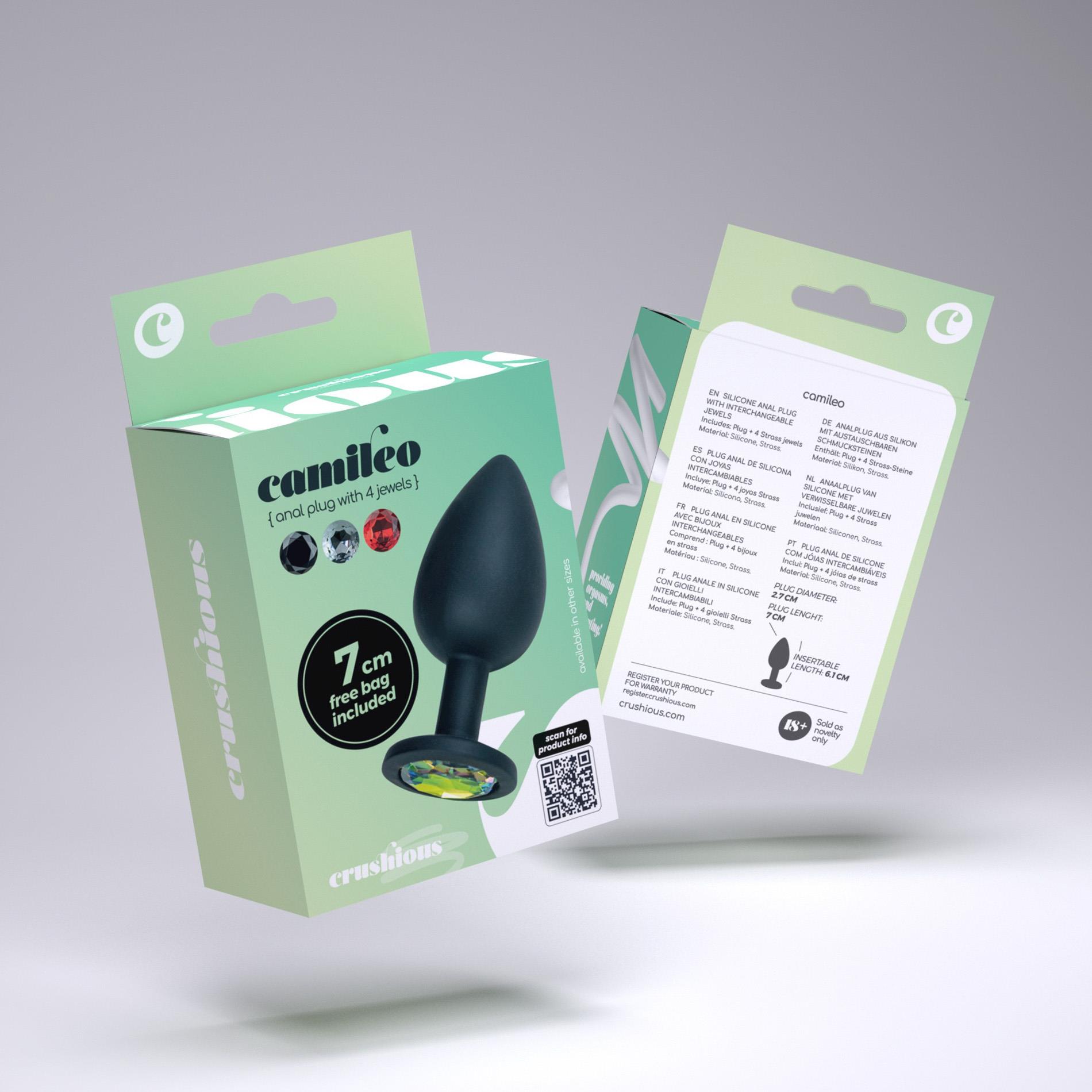 Crushious Camileo – analinis kamštis su 4 keičiamais kristalais (Small) - Image 11