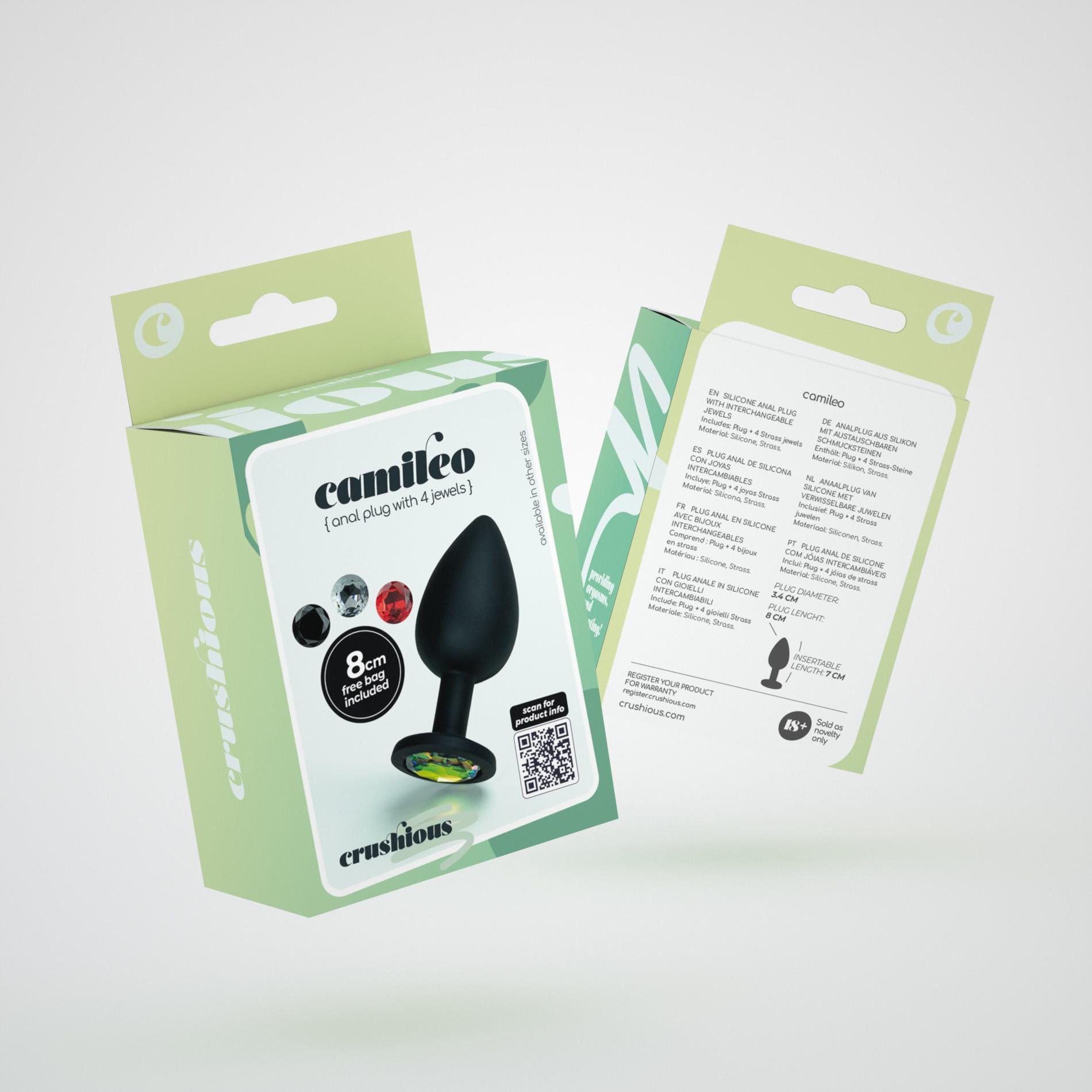 Crushious Camileo – analinis kamštis su 4 keičiamais kristalais (Regular) - Image 11