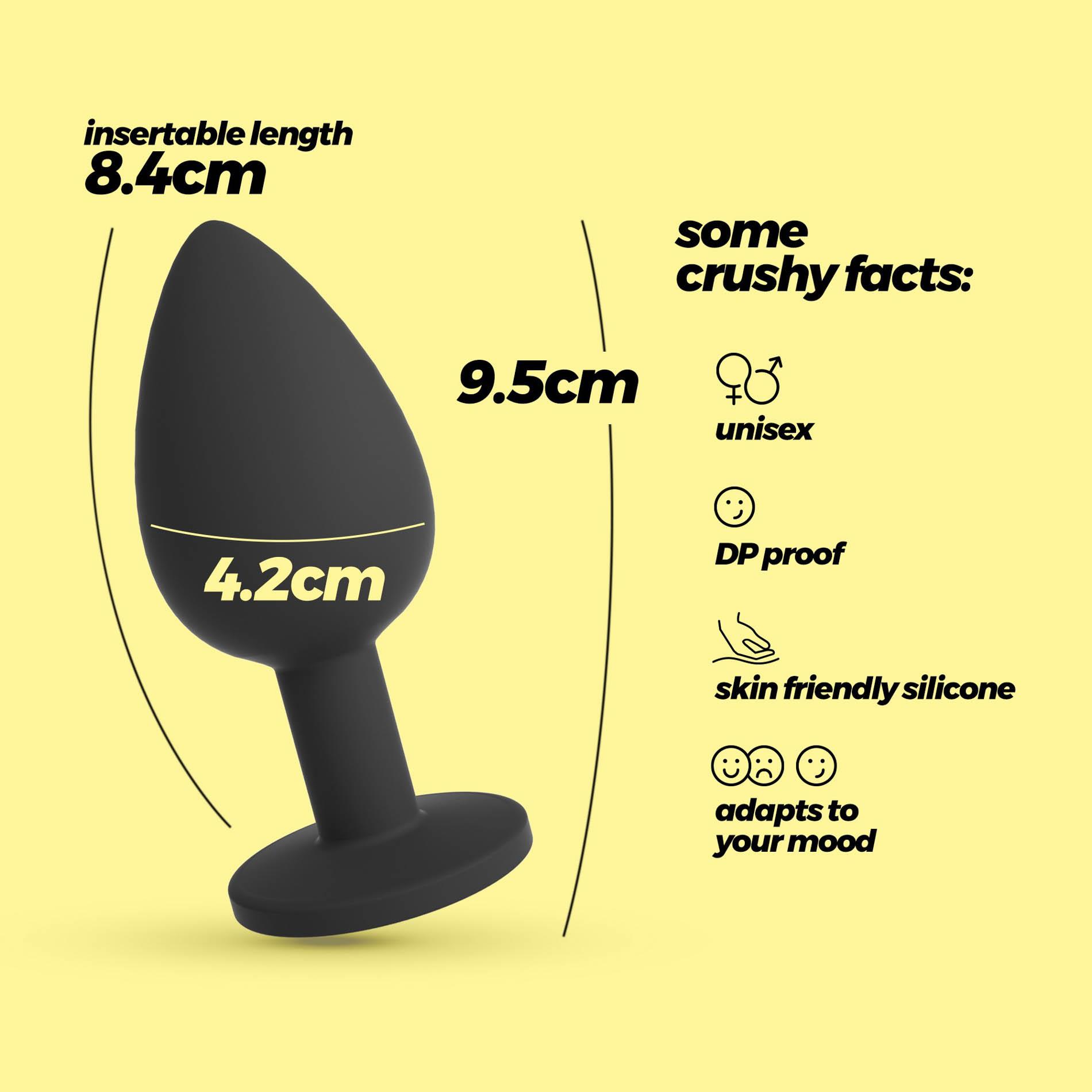 Crushious Camileo – analinis kamštis su 4 keičiamais kristalais (Large) - Image 10