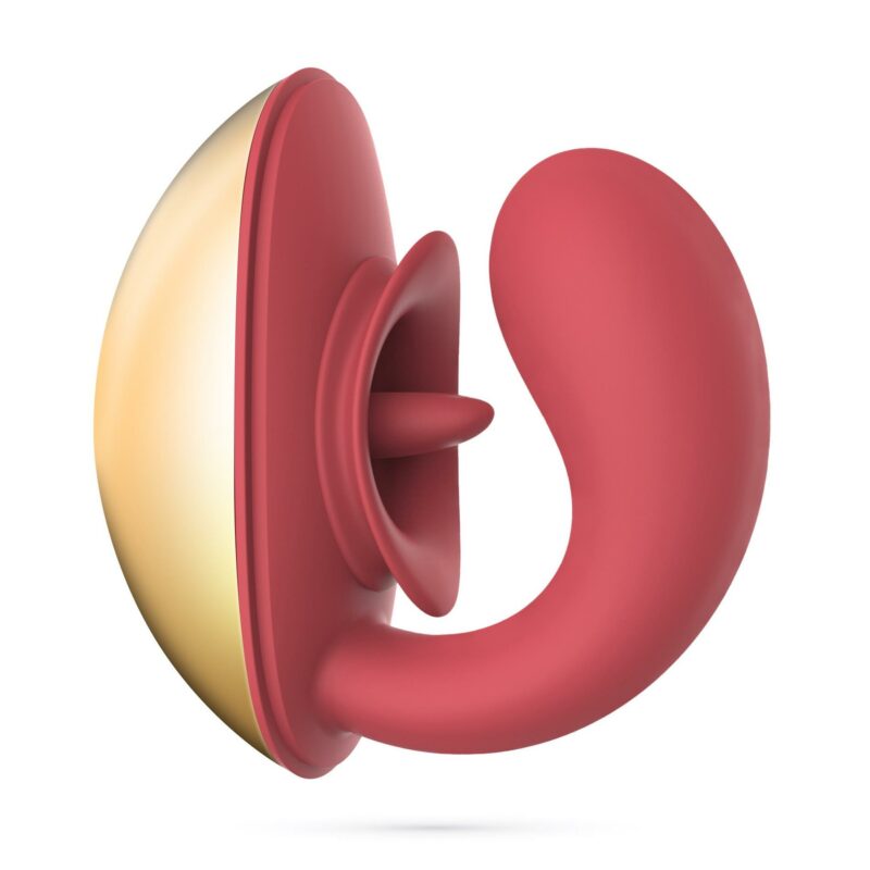 Crushious Arcane – vibruojantis stimuliatorius poroms su judančiu liežuvėliu