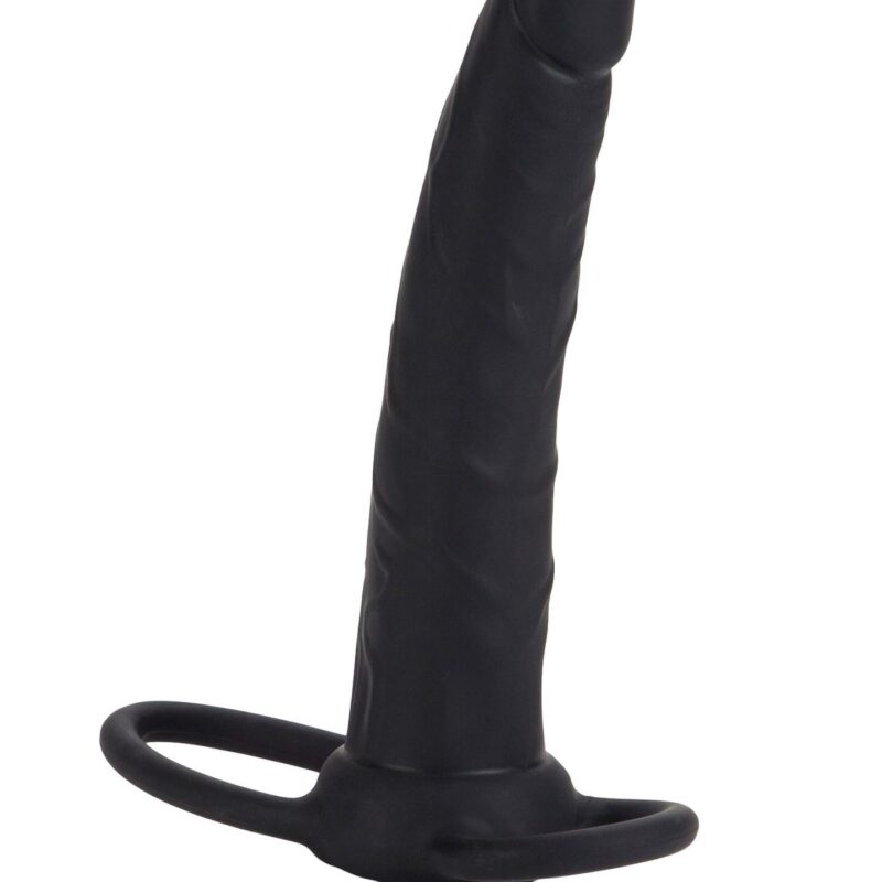 Silikoninis dvigubas dildo „Dual Penetrator“ (juodas)