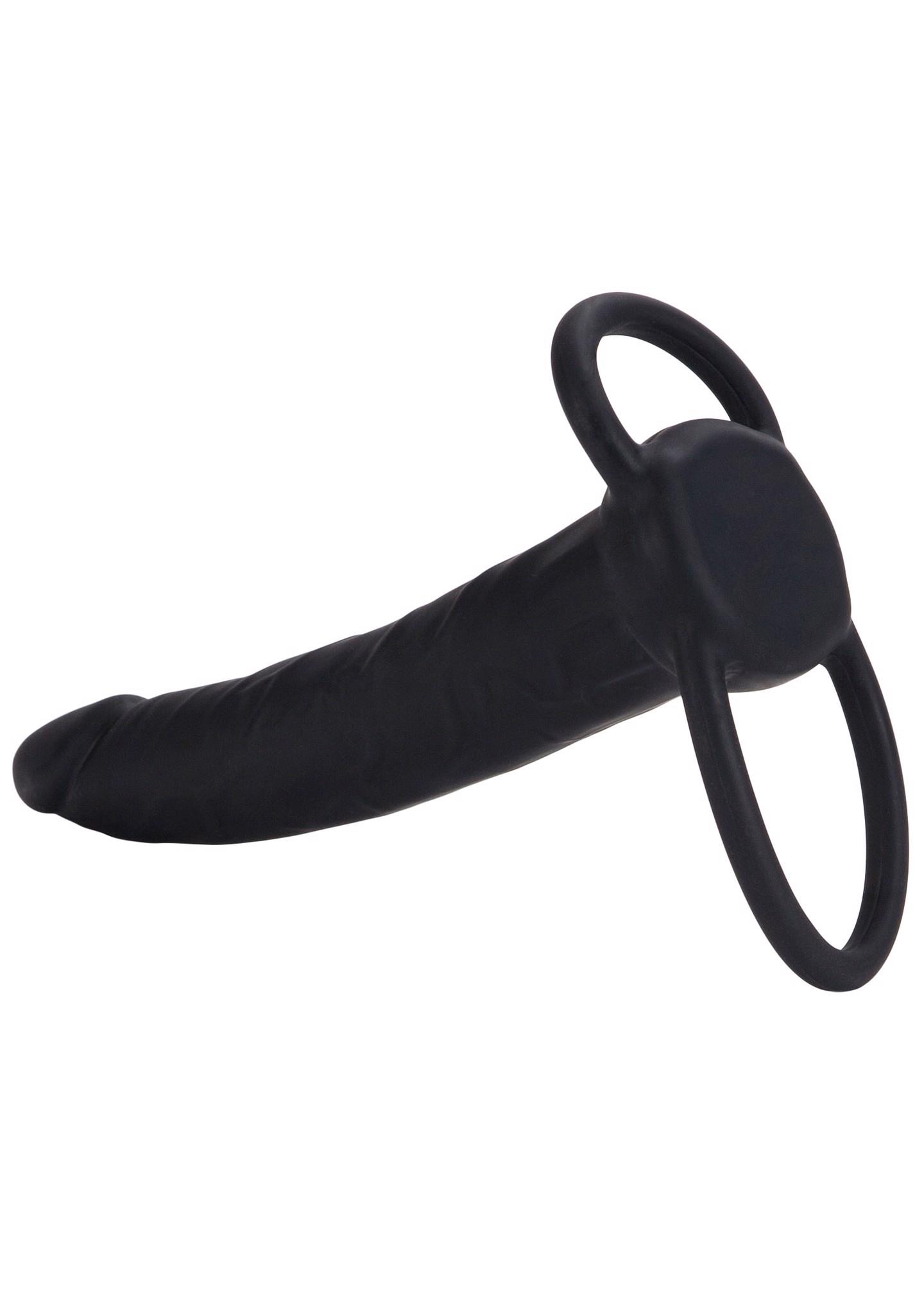 Silikoninis dvigubas dildo „Dual Penetrator“ (juodas) - Image 3