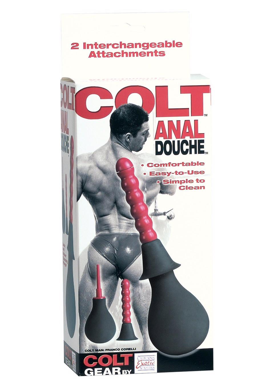 Analinė klizma „COLT Anal Douche“ (raudona) - Image 2