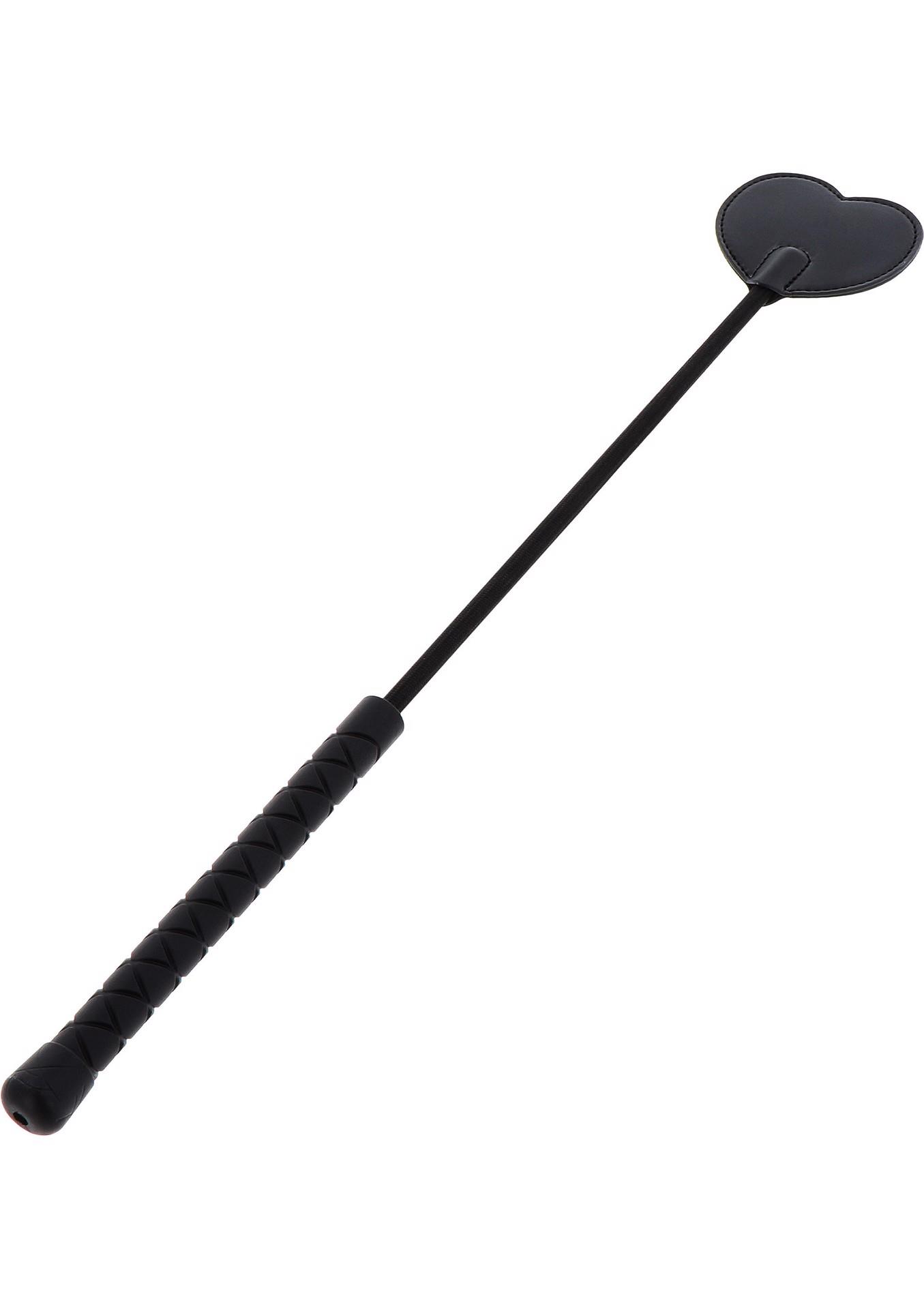 Crop Whip Heart Black - Image 2