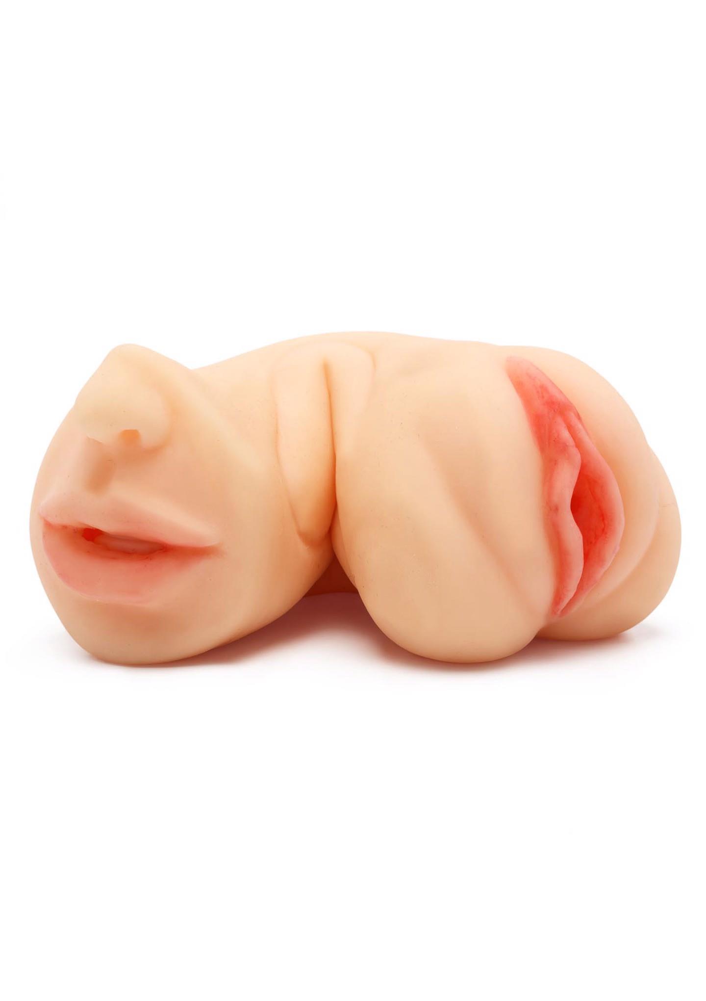 Realistinis masturbatorius „Tight Flip Fucker“ (vagina/burna)